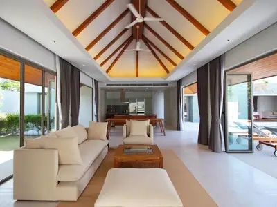 Villa de luxe 4 chambres avec piscine privée à louer à Anchan Lagoon