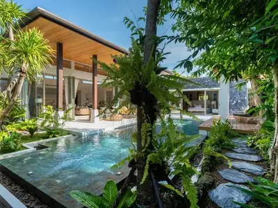 Villa de luxe 4 chambres avec piscine privée à Botanica Bangtao