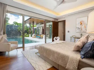 Villa de luxe 4 chambres avec piscine privée à Botanica Bangtao