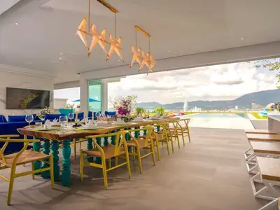 Maison de vacances vue mer 5 chambres avec villa et piscine privée