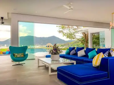 Maison de vacances vue mer 5 chambres avec villa et piscine privée