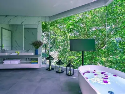 Maison de vacances vue mer 5 chambres avec villa et piscine privée