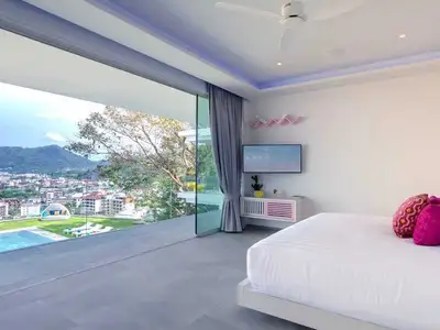 Maison de vacances vue mer 5 chambres avec villa et piscine privée