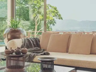 Villa de luxe avec piscine 3 chambres à louer à Layan