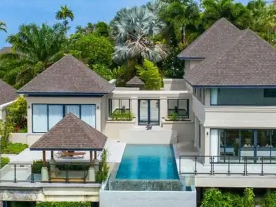 Villa de luxe avec piscine 3 chambres à louer à Layan