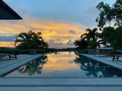 Villa de luxe avec piscine privée 4 chambres à louer à Layan