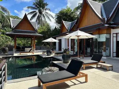 Ayara, 4 chambres avec piscine privée à louer à Surin