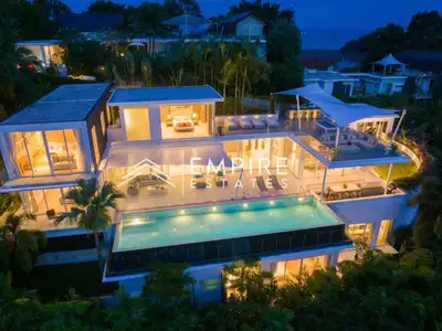 Vue mer – 6 chambres avec piscine privée à louer à Cape Yamu