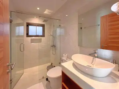 Villa moderne 3 chambres avec piscine privée à louer à Choeng Thale