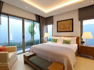 Villa de luxe avec piscine privée 2 chambres à Anchan Hills à louer