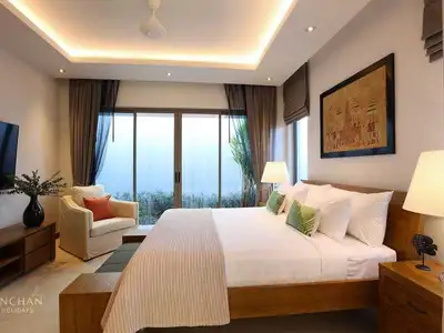 Villa de luxe avec piscine privée 2 chambres à Anchan Hills à louer