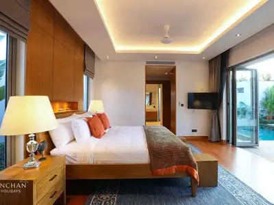 Villa de luxe avec piscine privée 2 chambres à Anchan Hills à louer