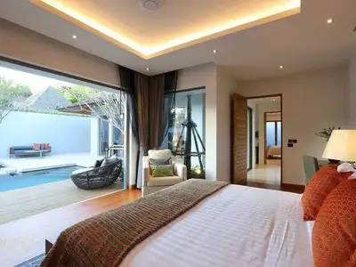 Villa de luxe avec piscine privée 2 chambres à Anchan Hills à louer