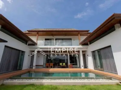 Villa moderne 4 chambres avec piscine privée à louer à Choeng Thale