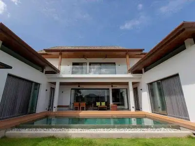 Villa moderne 4 chambres avec piscine privée à louer à Choeng Thale