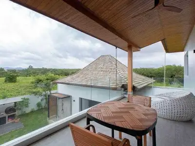 Villa moderne 4 chambres avec piscine privée à louer à Choeng Thale