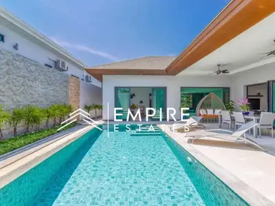 Villa moderne 3 chambres avec piscine privée à louer