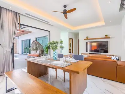 Villa moderne 3 chambres avec piscine privée à louer