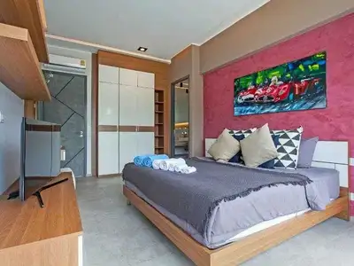 Villa moderne 3 chambres avec piscine privée à louer à Chalong