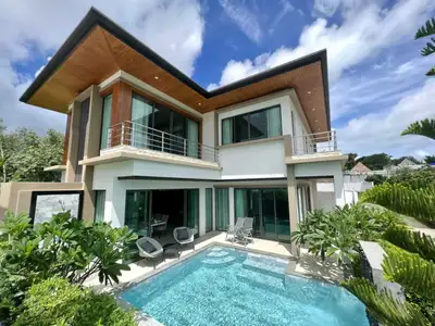 Villa neuve 3 chambres avec piscine privée à louer