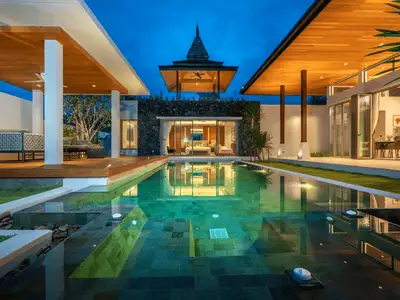 Botanica Hillside – Villa de luxe 3 chambres avec piscine privée à vendre à Choeng Thale