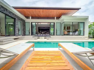 Botanica Modern Loft – 3 chambres avec piscine privée à vendre à Choeng Thale