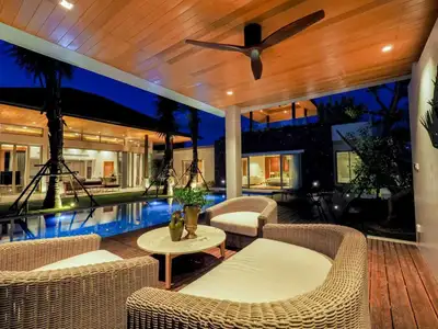 Botanica Prestige Villa – Villa de luxe 4 chambres avec piscine à Layan – Choeng Thale, Phuket