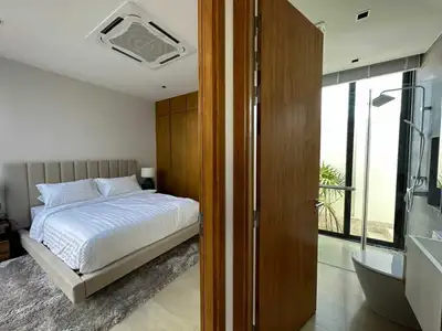 Villa Botanica – 3 chambres neuves avec piscine privée à louer à Choeng Thale