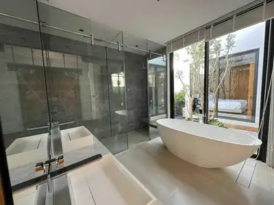 Villa Botanica – 3 chambres neuves avec piscine privée à louer à Choeng Thale