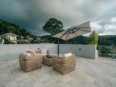 Villa 6 chambres vue mer à louer à Kamala