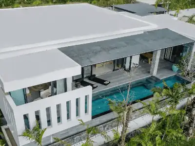 Villa privée avec piscine 4 chambres à vendre à Choeng Thale