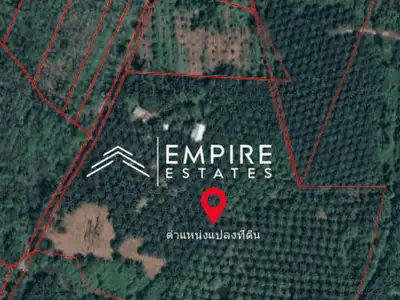 Terrain à vendre de 44 rais à Tai Muang, Phang Nga