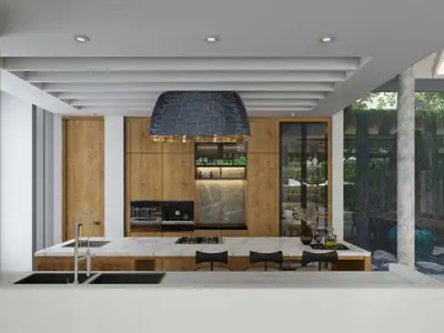 Villa moderne avec piscine 4 chambres à vendre à Bang Jo, Phuket