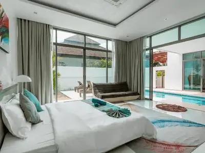Villa privée avec piscine 4 chambres à la revente à Kamala