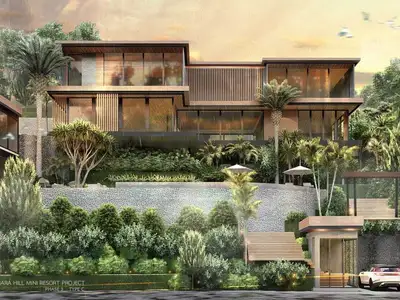 Grande villa avec piscine 5 chambres à vendre à Choeng Thale, Phuket