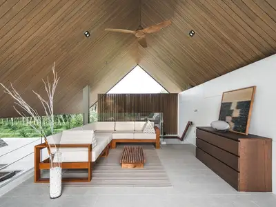 Villa thaïlandaise moderne 4 chambres à vendre à Choeng Thale, Phuket
