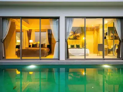 Villa 3 chambres avec piscine privée à vendre à Choeng Thale