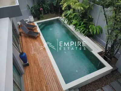 The Teak – 4 chambres avec piscine privée à louer à Choeng Thale, près de Boat Avenue