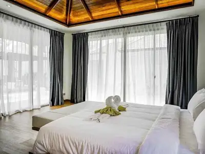 Villa 4 chambres avec piscine privée à louer à Choeng Thale