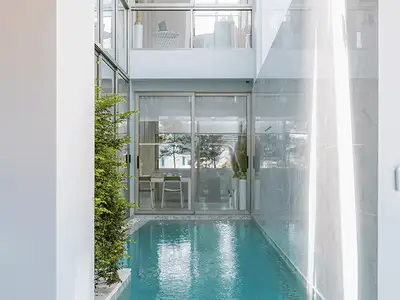 Villa de luxe avec piscine 4 chambres à vendre à Cherngtalay, Phuket