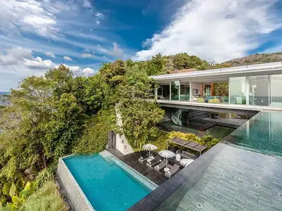 Villa de luxe 4 chambres vue mer à vendre à Kamala