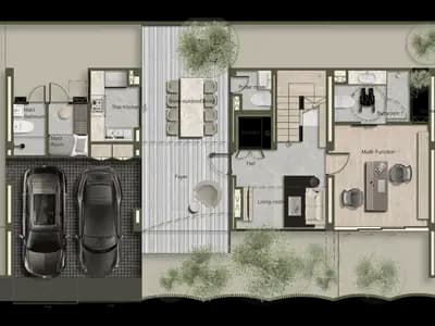 Villa de luxe moderne neuve 4 chambres à vendre à Bang Tao