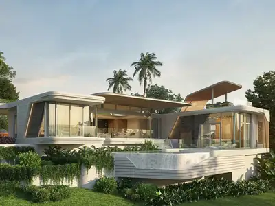 Villa 5 chambres avec vue montagne à vendre, Layan, Phuket
