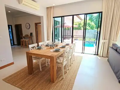 Villa de luxe 3 chambres avec piscine privée à louer à Layan