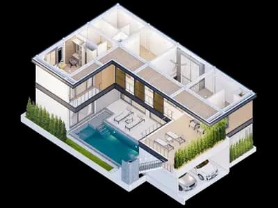 Tropical Loft – Villa avec piscine 3 chambres à Choeng Thale