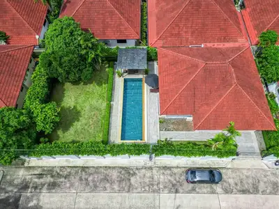 Villa 3 chambres avec grand jardin à louer à Choeng Thale