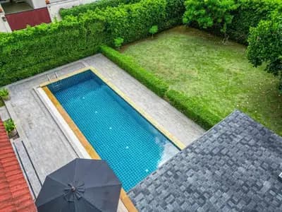 Villa 3 chambres avec grand jardin à louer à Choeng Thale