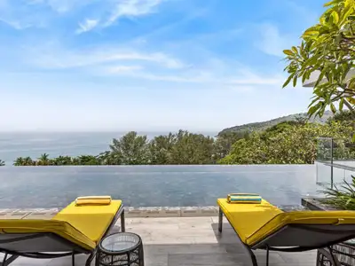 Penthouse ultra-luxe 4 chambres vue mer à Naithon Beach