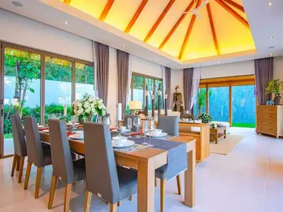 Villa de luxe 4 chambres de style balinais à vendre, Thalang, Phuket