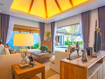 Villa de luxe 4 chambres de style balinais à vendre, Thalang, Phuket